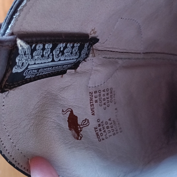 DALCALA MENS BOOTS, SIZE 10.5 - Picture 5 of 5